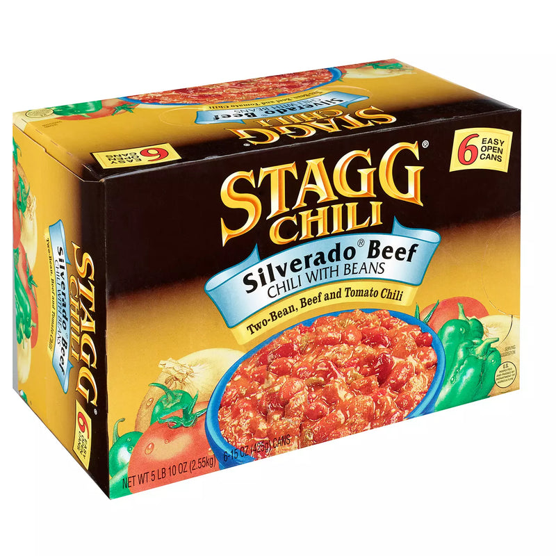 Stagg Silverado Beef Chili with Beans (15 oz., 6 pk.)