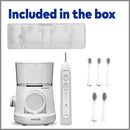 Waterpik Sonic-Fusion 2.0 Flossing Toothbrush with Water Flosser + 5 Replacement Brush Heads (Choose Your Color)