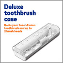 Waterpik Sonic-Fusion 2.0 Flossing Toothbrush with Water Flosser + 5 Replacement Brush Heads (Choose Your Color)