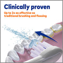 Waterpik Sonic-Fusion 2.0 Flossing Toothbrush with Water Flosser + 5 Replacement Brush Heads (Choose Your Color)