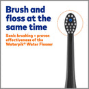 Waterpik Sonic-Fusion 2.0 Flossing Toothbrush with Water Flosser + 5 Replacement Brush Heads (Choose Your Color)
