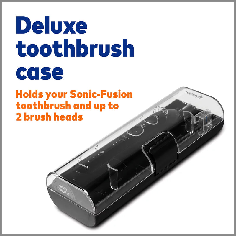 Waterpik Sonic-Fusion 2.0 Flossing Toothbrush with Water Flosser + 5 Replacement Brush Heads (Choose Your Color)