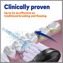 Waterpik Sonic-Fusion 2.0 Flossing Toothbrush with Water Flosser + 5 Replacement Brush Heads (Choose Your Color)