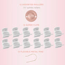 Conair Xtreme Big Curls Hot Rollers with Bonus Metal and Super Clips