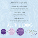 Conair East Start Hot Rollers 20 Multi-Sized Rollers