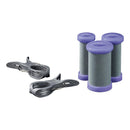 InfinitiPRO by Conair Ceramic Flocked Hot Roller Set with Cord Reel and 20 Hair Rollers