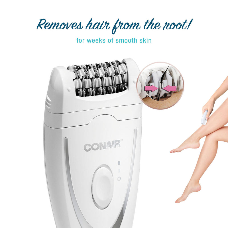 Conair Satiny Smooth Total Body Duo Epilator