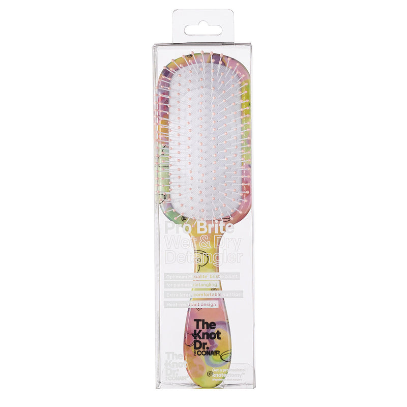 The Knot Dr. for Conair Pro Brite Detangling Hairbrush, Choose Your Color
