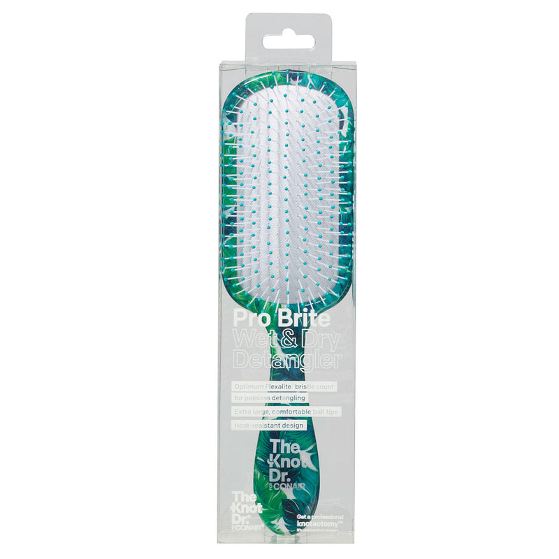 The Knot Dr. for Conair Pro Brite Detangling Hairbrush, Choose Your Color