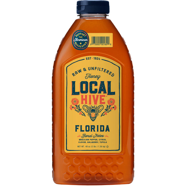 Local Hive Florida Raw & Unfiltered Honey (48 oz.)