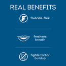 Tom's of Maine Fluoride-Free Antiplaque & Whitening Toothpaste, Peppermint (5.5 oz., 4 pk.)