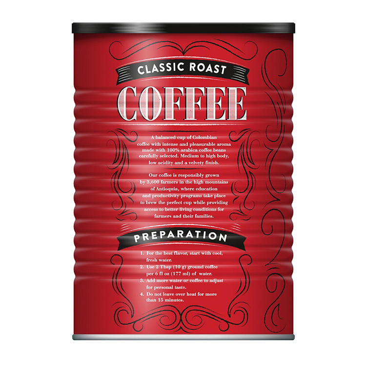 Member's Mark Classic Roast Ground Colombian Coffee (48 oz.)