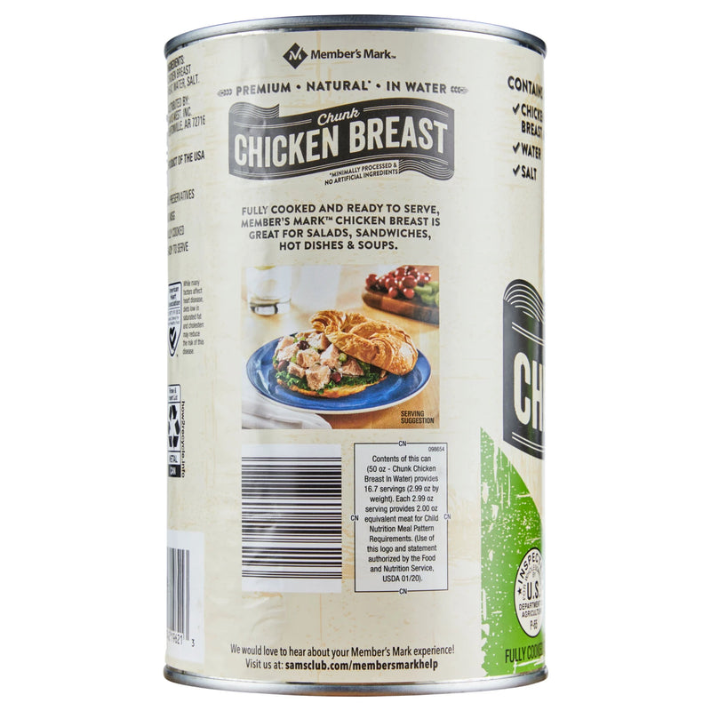 Member's Mark Chicken Breast (50 oz. can)