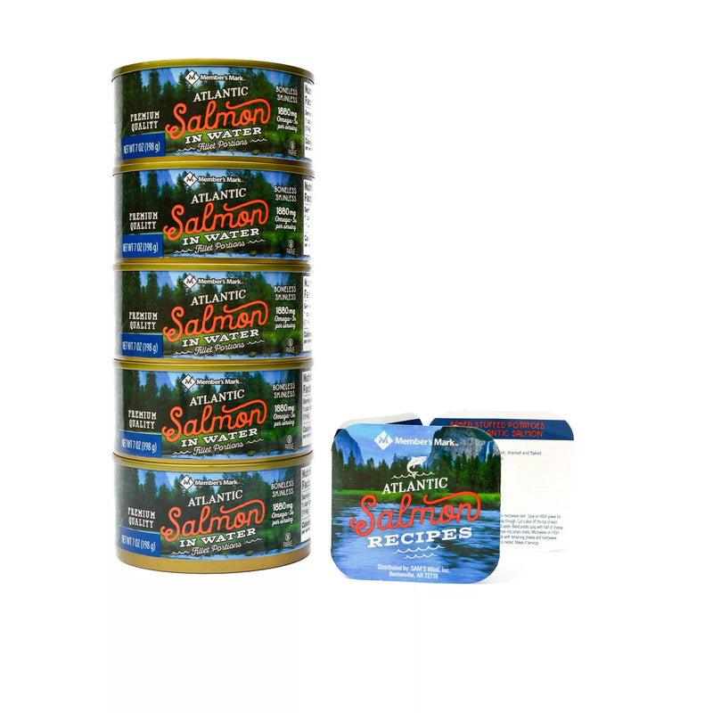 Member's Mark Canned Atlantic Salmon (7 oz., 5 pk.)