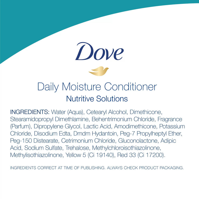Dove Nutritive Solutions Conditioner, Daily Moisture (40 fl. oz.)