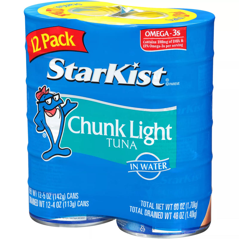 StarKist Chunk Light Tuna in Water (5 oz., 12 pk.)
