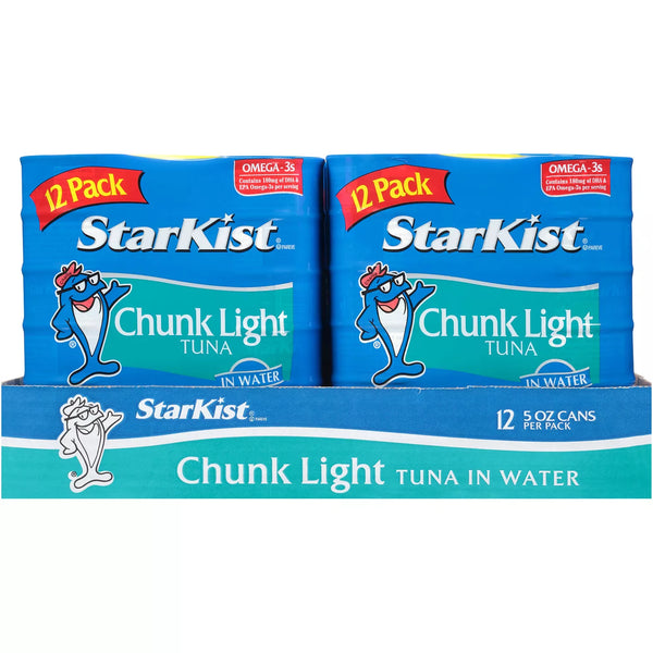 StarKist Chunk Light Tuna in Water (5 oz., 12 pk.)