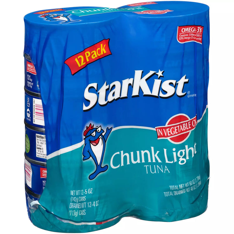 StarKist Chunk Light Tuna in Oil (5 oz., 12 pk.)