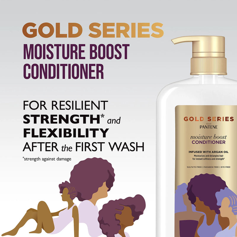 Gold Series from Pantene Moisture Boost Conditioner (29.2 fl. oz.)