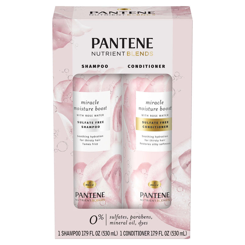 Pantene Pro-V Rosewater Shampoo + Conditioner (17.9 fl. oz., 2 pk.)