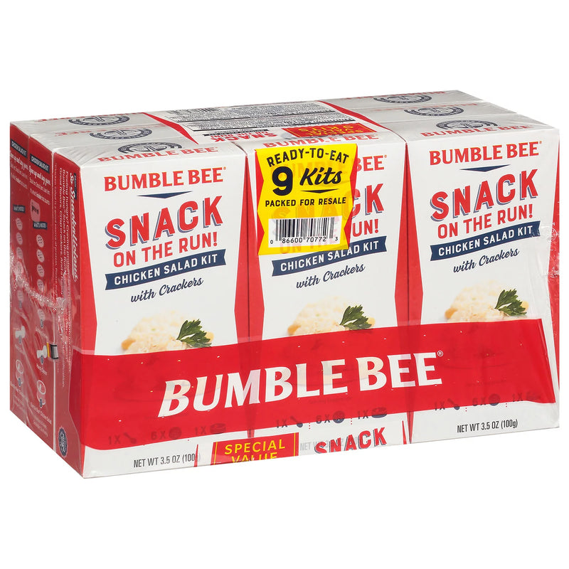 Bumble Bee Snack On The Run Chicken Salad Kits (3.5 oz., 9 pk.)
