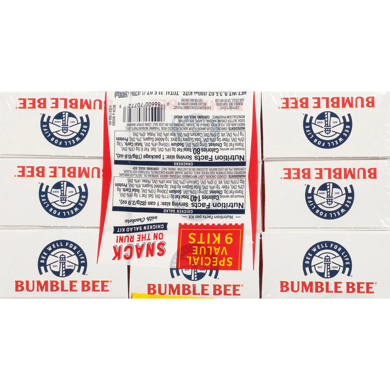 Bumble Bee Snack On The Run Chicken Salad Kits (3.5 oz., 9 pk.)