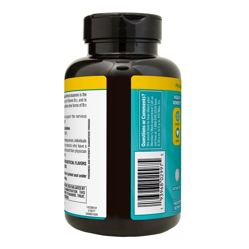 Member's Mark High Potency Vitamin B12 Methylcobalamin (300 ct.)