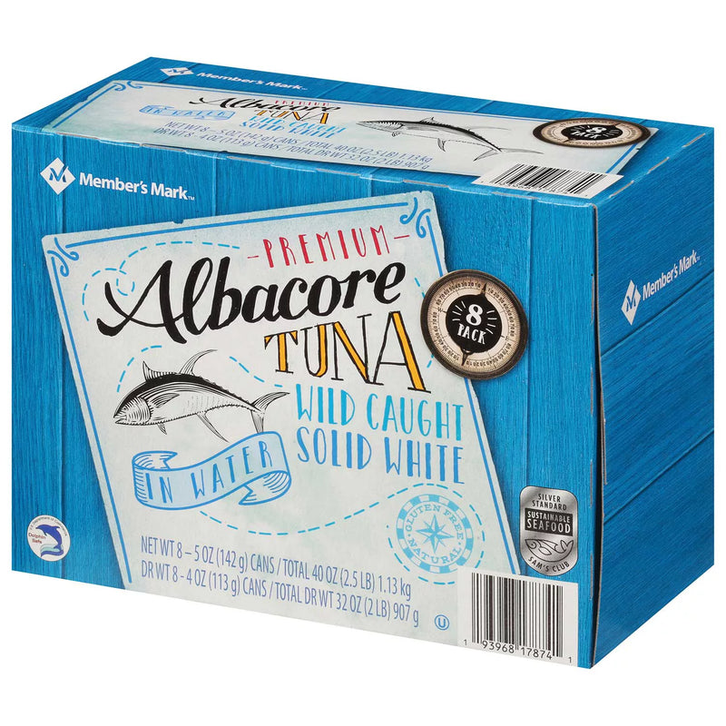 Member's Mark Solid White Albacore Tuna (5 oz., 8 pk.)