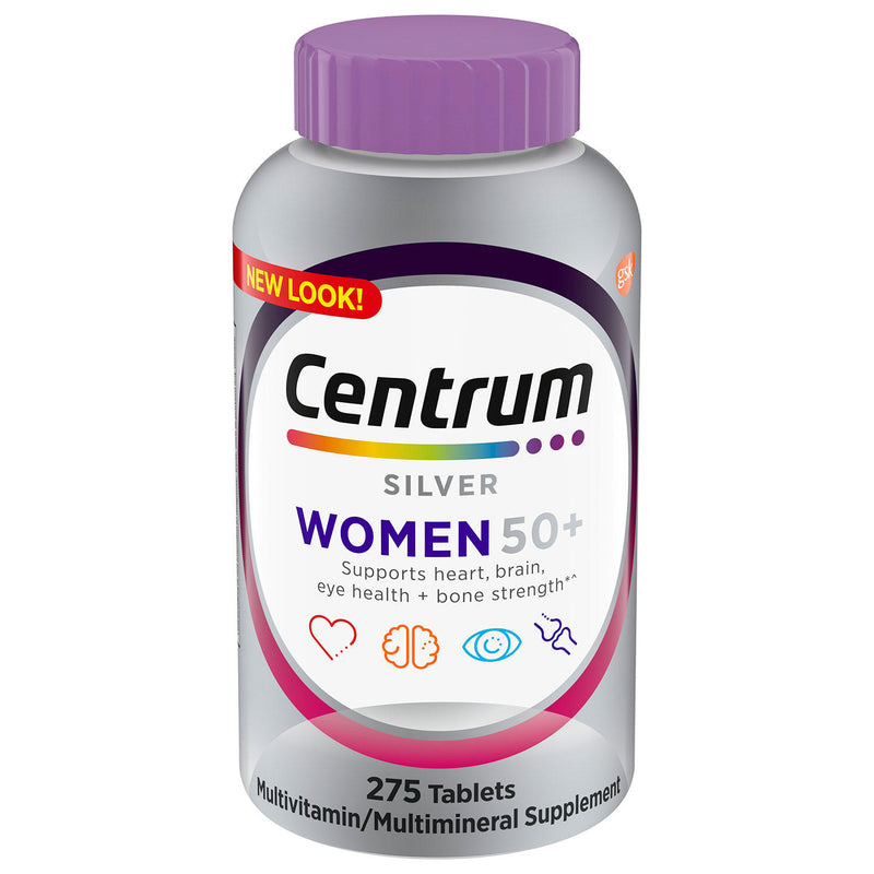 <tc>센트룸 실버 여성 종합 비타민 , 50세 이상(275정)</tc>