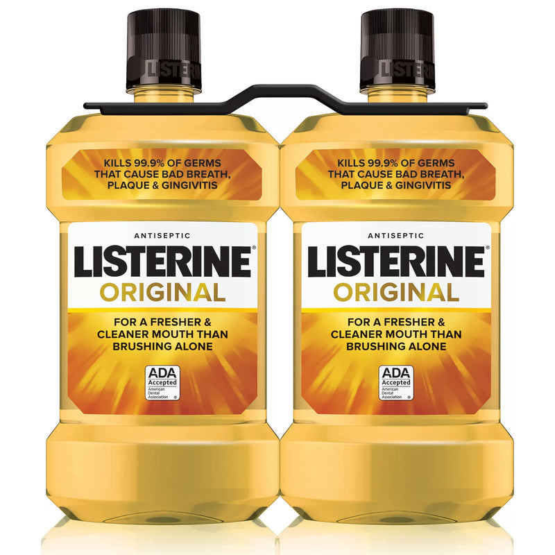 Listerine Antiseptic Mouthwash, Original (1.5L, 2 pk.)