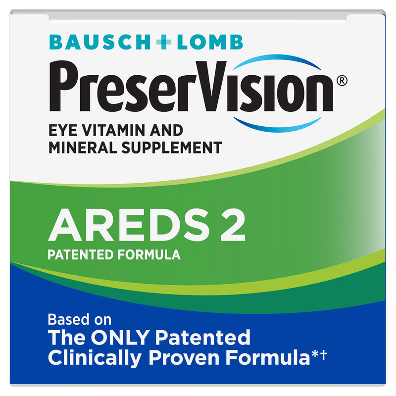 مكمل غذائي Bausch + Lomb PreserVision AREDS 2 (210 قيراط)