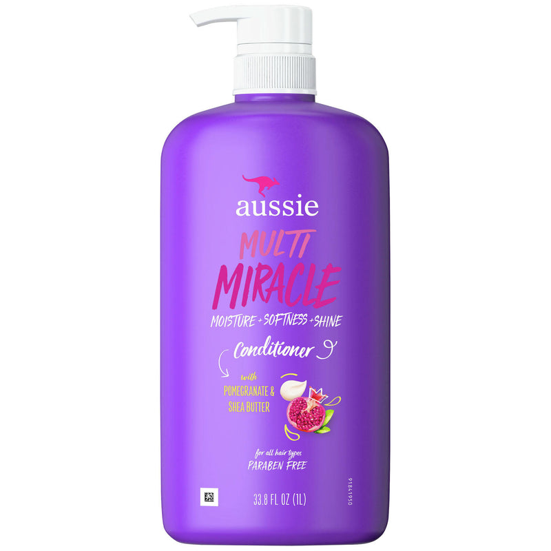Aussie Multi Miracle Conditioner with Pomegranate & Shea Butter (33.8 fl.,oz.)