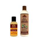 OKAY Black Jamaican Castor Oil Moisture Growth - Sulfate, Silicone, Paraben Free Four Piece Set