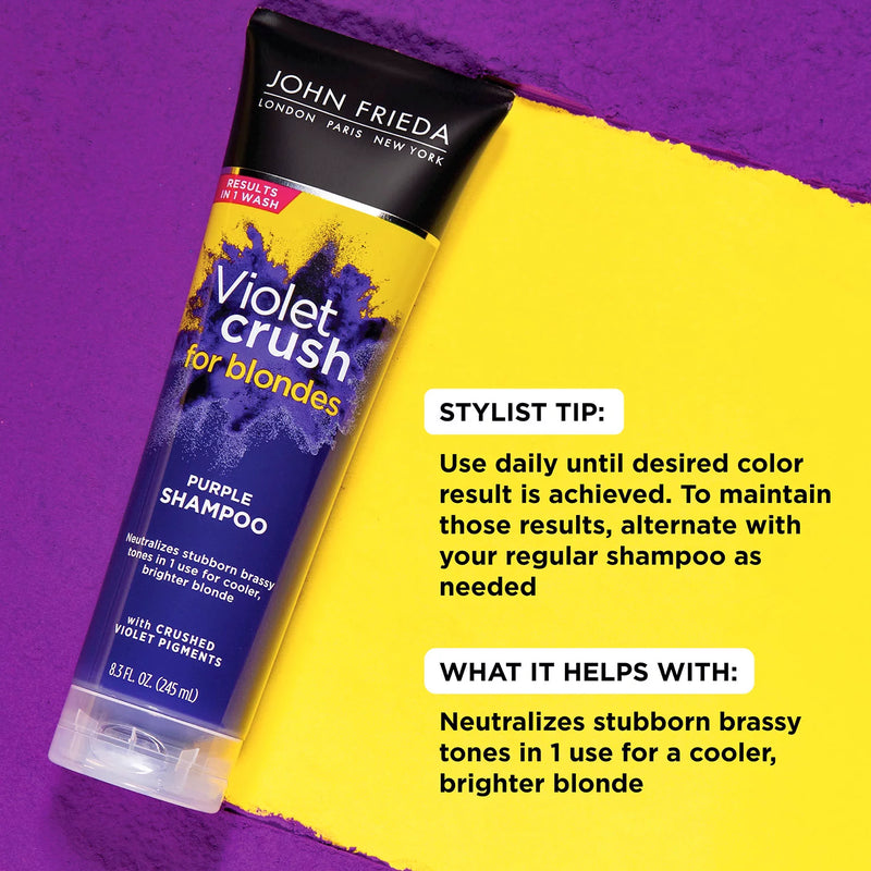 John Frieda Violet Crush Purple Shampoo (8.3 fl., oz. 2 pk.)
