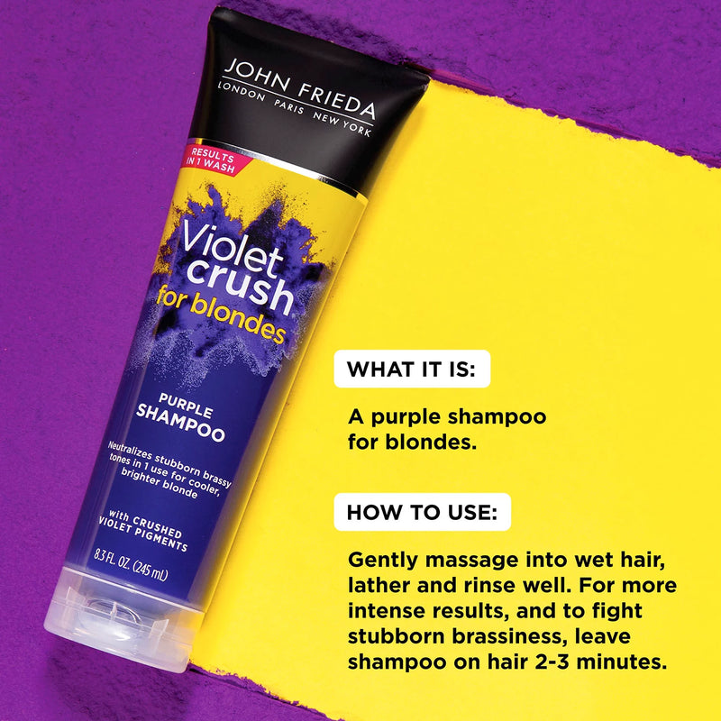 John Frieda Violet Crush Purple Shampoo (8.3 fl., oz. 2 pk.)