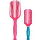KareCo Tangle Buster® Detangler & Pink Tangle Buster® Mini Hair Brush Set