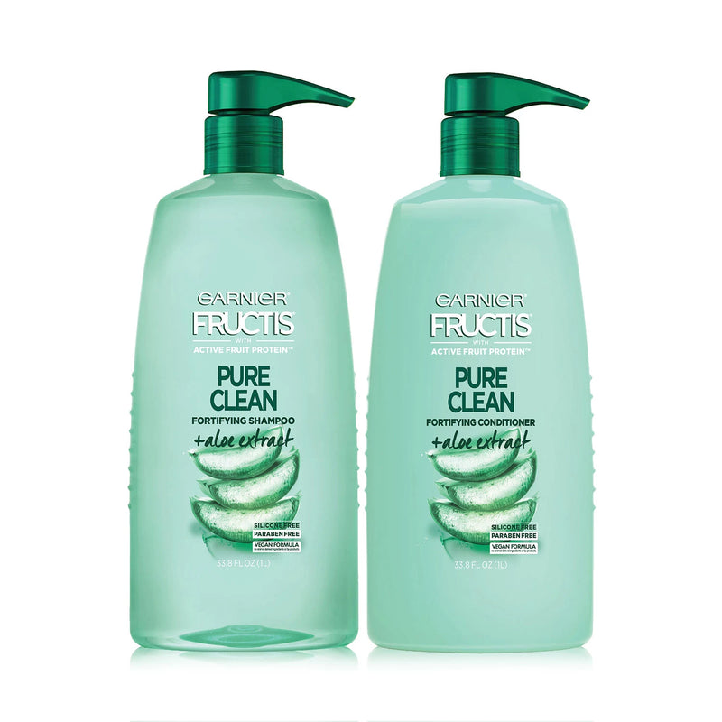 Garnier Fructis Pure Clean Shampoo and Conditioner (33.8 fl. oz. each)