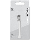 REACH Sonic Toothbrush and Replacement Brush Heads Bundle
