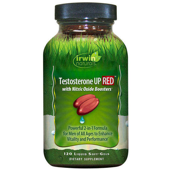 Irwin Naturals Testosterone UP RED (120 قيراط)