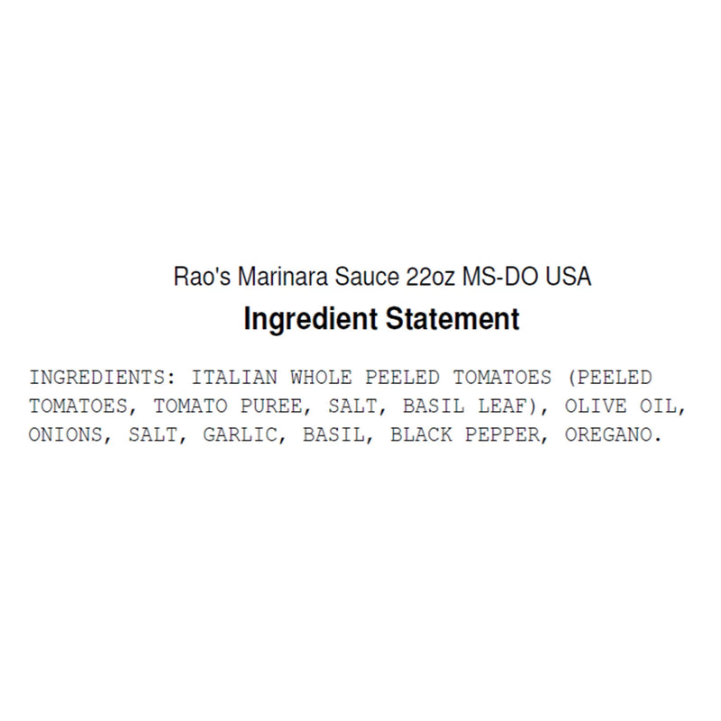 Rao's Homemade Marinara Sauce (22 oz., 2 pk.)