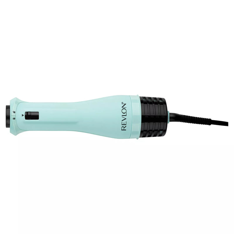 Revlon One-Step Volumizer Plus Hair Dryer and Hot Air Brush, Ice Blue