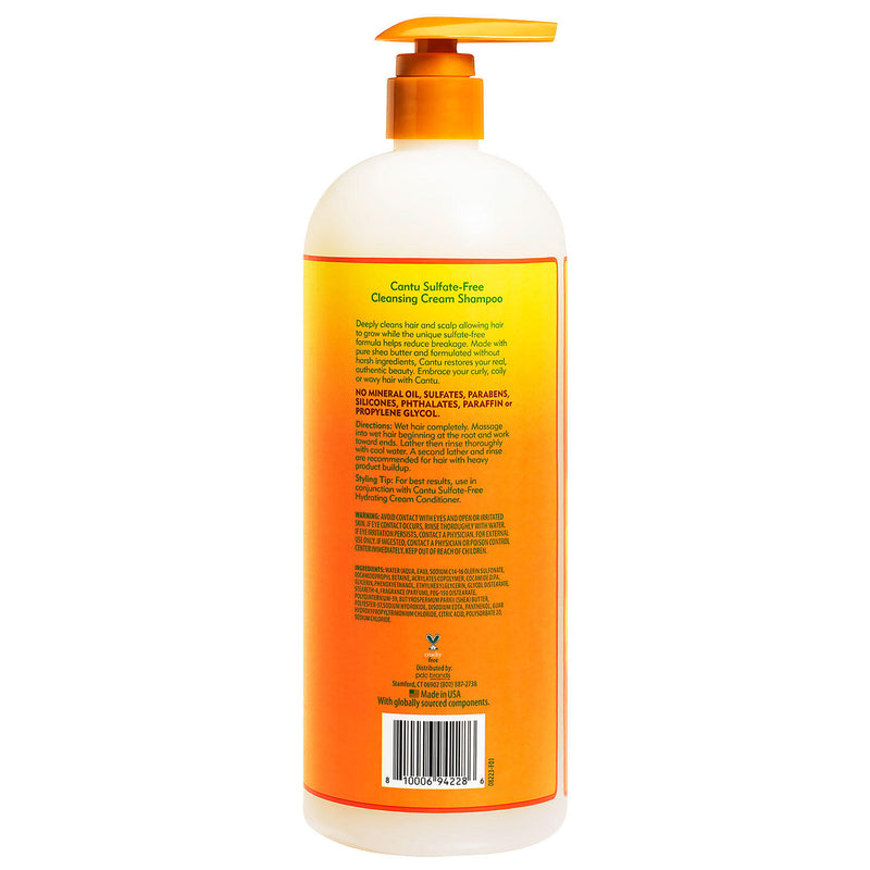 Cantu for Natural Hair Cleansing Cream Shampoo (33.8 oz.)