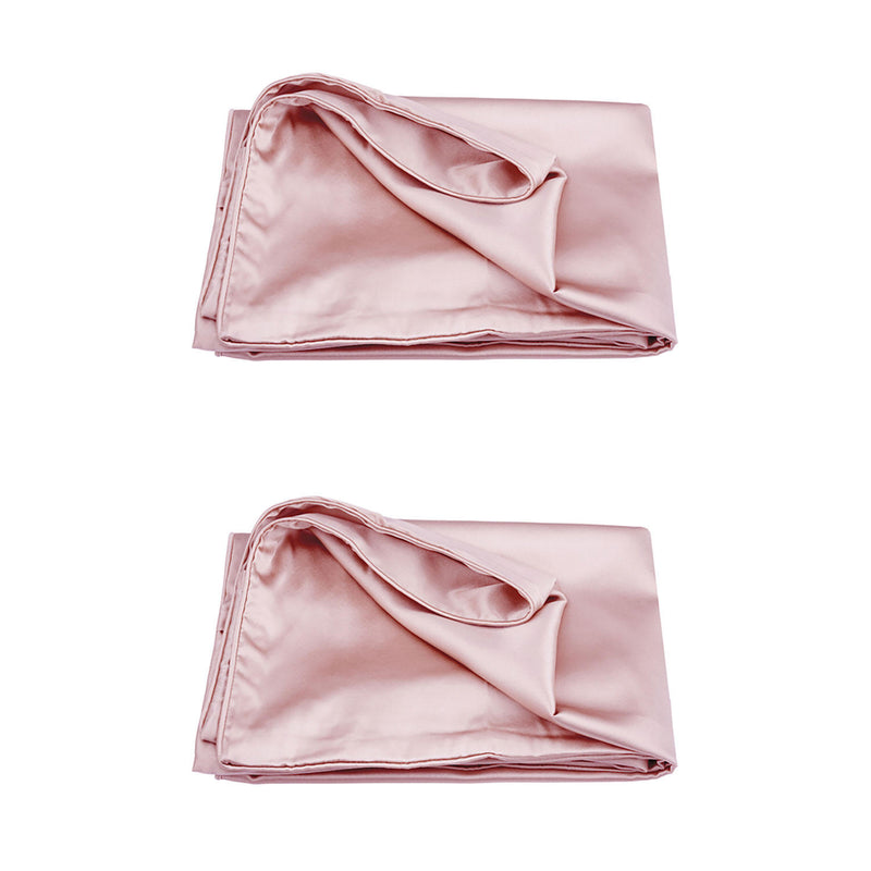Mend Silk Beauty Pillowcase, Standard/Queen - Blush (2 pk.)
