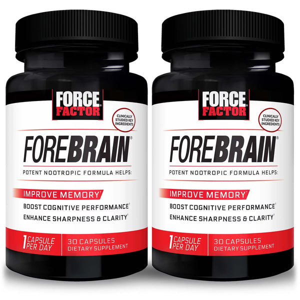 Force Factor Forebrain Memory Support Supplement (30カラット、2パック)