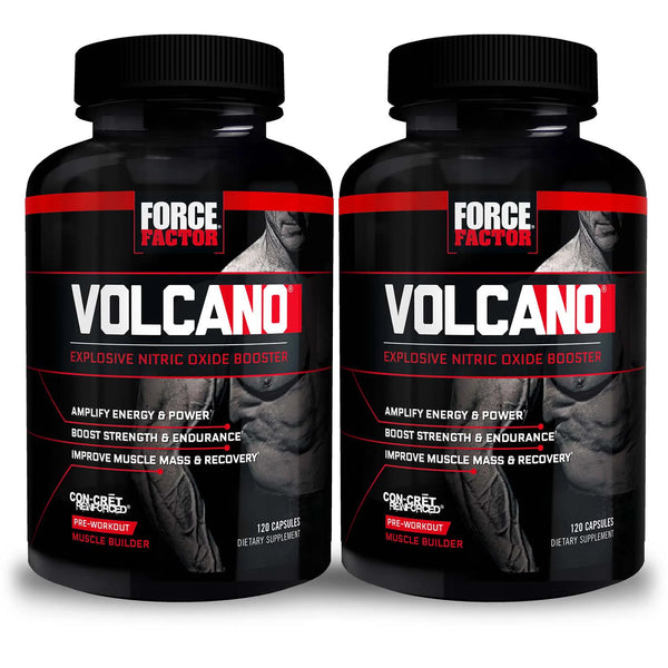 Force Factor VolcaNO Nitric Oxide Booster (120 ct., 2 pk.)