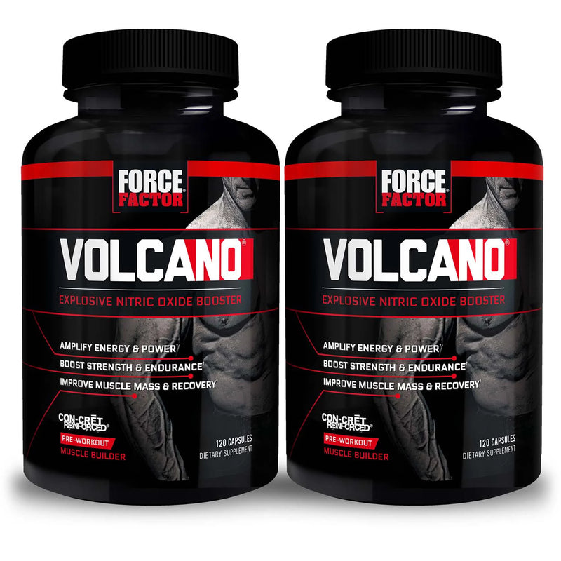 Force Factor VolcaNO 산화질소 부스터(120캐럿, 2팩)