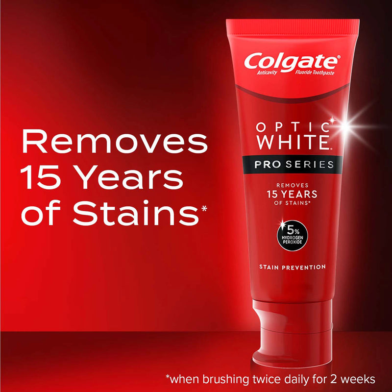 Colgate Optic White Pro Series Whitening Toothpaste (3.3 oz., 4 pk.)