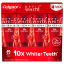 Colgate Optic White Renewal Whitening Toothpaste (4.3 oz., 4 pk.)