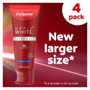 Colgate Optic White Renewal Whitening Toothpaste (4.3 oz., 4 pk.)