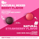 Pink Beauty Bundle: Multi Vitamin for Her & Hair, Skin, & Nails Gummies (60 ct./pk.)